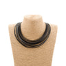 Carter Layered Recycled Rubber Necklace by Paguro Upcycle