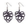 Pendientes de Alambre Eléctrico Reciclado Flamenco (5 Colores Disponibles)