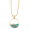Collar de cadena de oro de madera reciclada Conture (4 colores disponibles)
