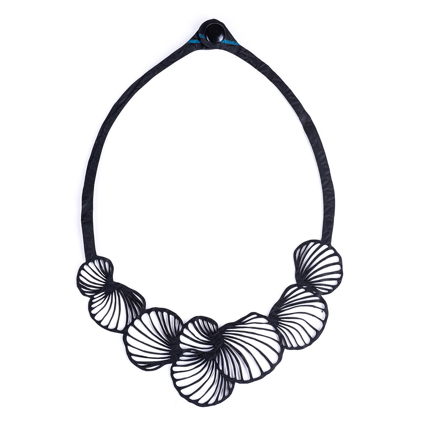 Shell Inner Tube Necklace by Paguro Upcycle