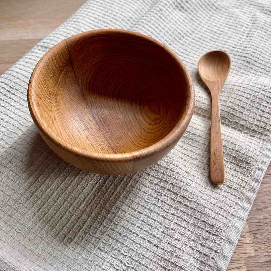 Paguro Upcycle reclaimed wooden tea spoon for everyday use