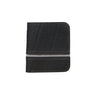 Paguro Upcycle black upcycled inner tube wallet with textured pattern and reflective stripe