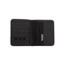 Paguro Upcycle black upcycled inner tube wallet with multiple card slots and durable design